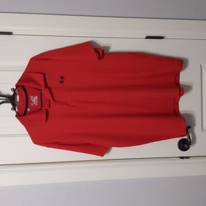 Extra large three button under armor polo